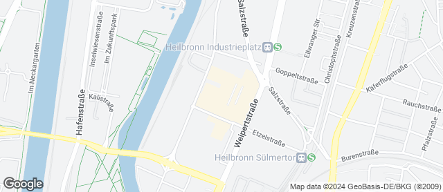 Karte mit Standort von Bäckerei Härdtner - Caféteria im OBI Etzelstraße