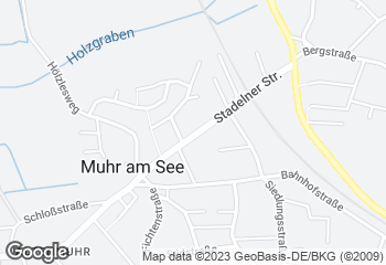 Karte mit Standort von Bäckerei Konditorei Café Herzog