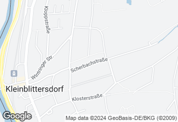 Karte mit Standort von Bäckerei Fritz Strobel GmbH