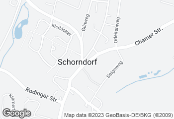 Karte mit Standort von Bäckerei Schorndorfer Backhaus