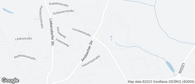 Karte mit Standort von Bäckerei Beck