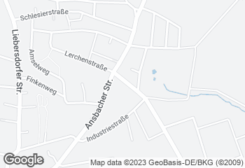 Karte mit Standort von Bäckerei Beck