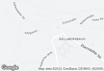 Karte mit Standort von Bäckerei Grimmeisen