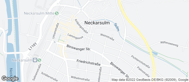 Karte mit Standort von Bäckerei Hirth
