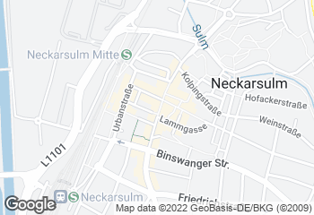 Karte mit Standort von Bäckerei Härdtner - Filiale Bastle