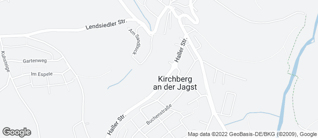 Karte mit Standort von Mühlenbäckerei Pfisterer & Oettinger GmbH