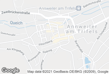Karte mit Standort von Bäckerei Glaser GmbH