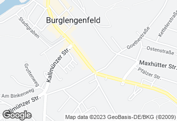 Karte mit Standort von Bäckerei Konditorei Kosler