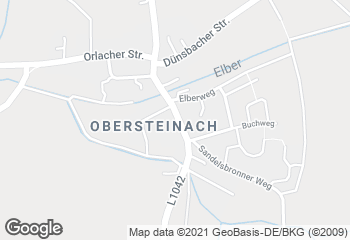 Karte mit Standort von Bäckerei - Konditorei Kretzschmar GmbH