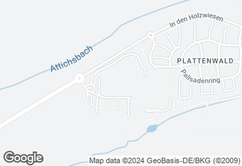 Karte mit Standort von Bäckerei Härdtner - Filiale im SLK Klinikum Plattenwald