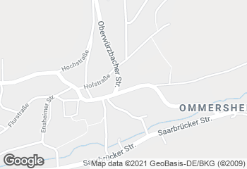 Karte mit Standort von Bäckerei Mohr GmbH
