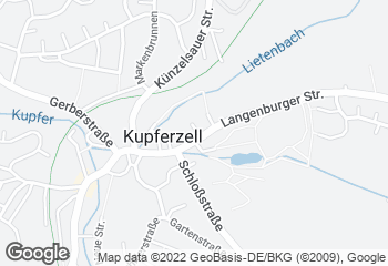 Karte mit Standort von Bäckerei Landbäckerei Glück GmbH