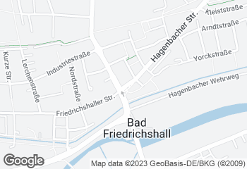 Karte mit Standort von Bäckerei Banschbach