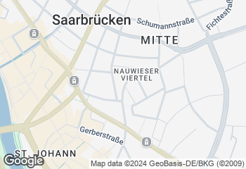 Karte mit Standort von Bäckerei Lagaly