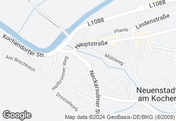 Karte mit Standort von Bäckerei Härdtner - Filiale Bäckereicafé