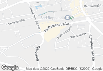 Karte mit Standort von Bäckerei Förch im REWE
