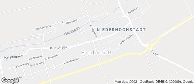 Karte mit Standort von Bäckerei Reuther GmbH