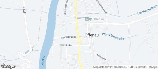 Karte mit Standort von Bäckerei Hirth