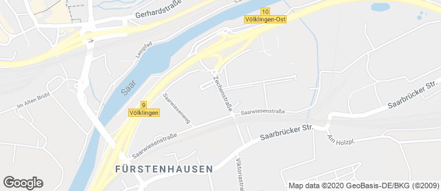 Karte mit Standort von Biebelhausener Mühle GmbH & Co. KG  Globus