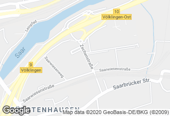 Karte mit Standort von Biebelhausener Mühle GmbH & Co. KG  Globus