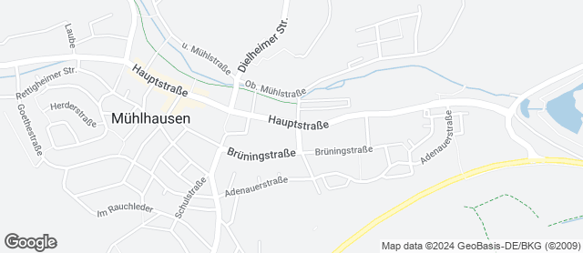 Karte mit Standort von Bäckerei Löffler