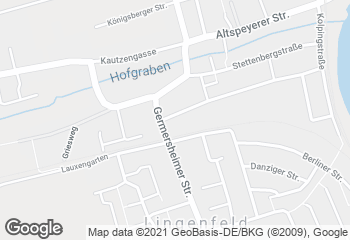 Karte mit Standort von Bäckerei Abele