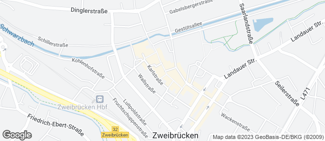 Karte mit Standort von Bäckerei Otto Knauber