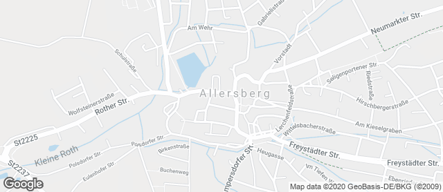 Karte mit Standort von Bäckerei Staudigel