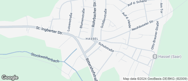 Karte mit Standort von Bäckerei Anstadt