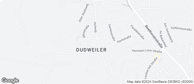 Karte mit Standort von Bäckerei Damm