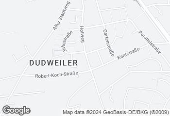 Karte mit Standort von Bäckerei Damm
