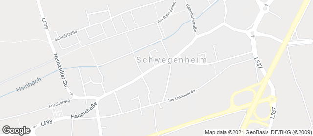 Karte mit Standort von Bäckerei Heinz Hartmann GmbH