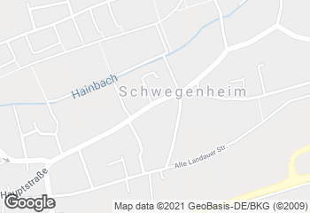 Karte mit Standort von Bäckerei Heinz Hartmann GmbH