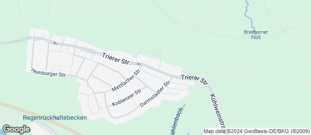 Karte mit Standort von Bäckerei Pusse