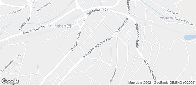 Karte mit Standort von Bäckerei Wachs