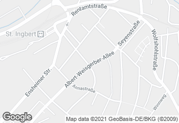 Karte mit Standort von Bäckerei Wachs