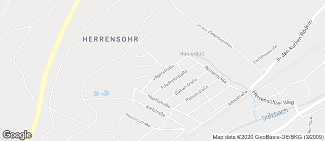 Karte mit Standort von Bäckerei Maurer GmbH