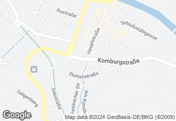 Karte mit Standort von Bäckerei Härdtner GmbH