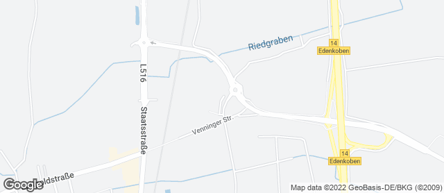 Karte mit Standort von De' Bäcker Becker