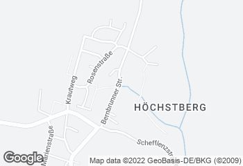 Karte mit Standort von Bäckerei Hirth