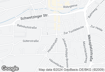 Karte mit Standort von Bäckerei Rutz in der Stadt-Galerie Wiesloch
