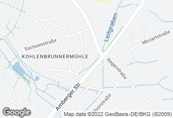 Karte mit Standort von Bäckerei Café Konditorei Plank GmbH