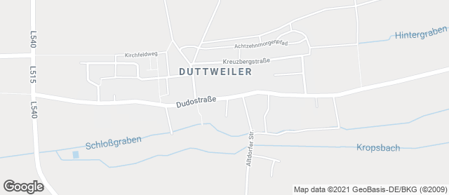 Karte mit Standort von Bäcker-Konditorei Walter