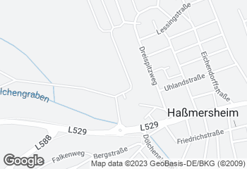 Karte mit Standort von Bäckerei Banschbach