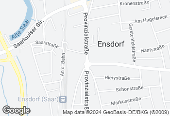 Karte mit Standort von Bäckerei Hiltrud Beiske GmbH