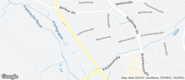 Karte mit Standort von Bäckerei Jahn