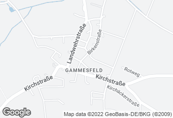 Karte mit Standort von Bäckerei Dürr