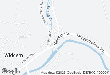 Karte mit Standort von Bäckerei-Konditorei-Café Reinert