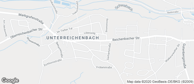 Karte mit Standort von Bäckerei Distler GmbH & Co. KG