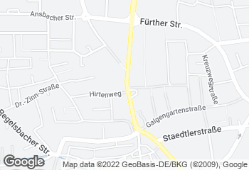 Karte mit Standort von Bäckerei Der Beck GmbH